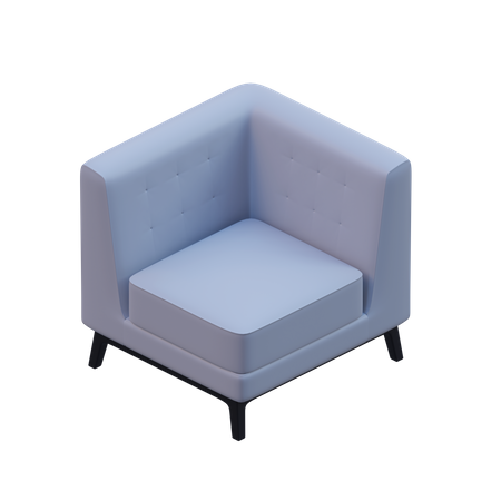 Sofaecke  3D Icon