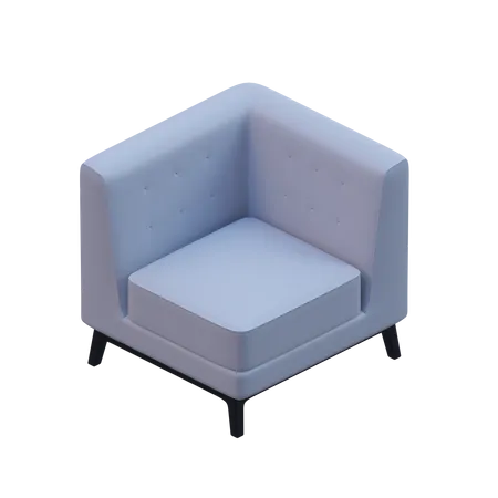 Sofaecke  3D Icon