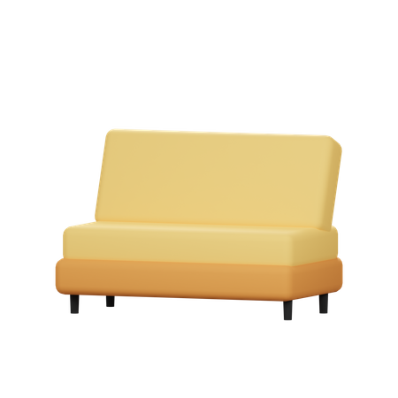 Sofá moderno  3D Icon