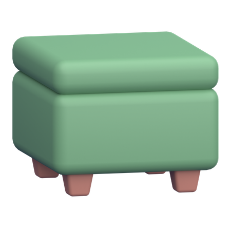 Sofa Square  3D Icon