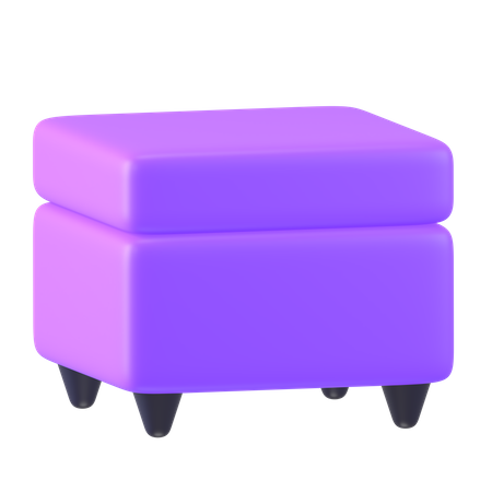 Sofa Square  3D Icon