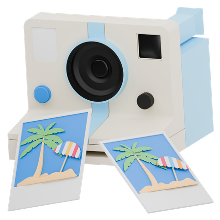 Sofortbildkamera  3D Icon