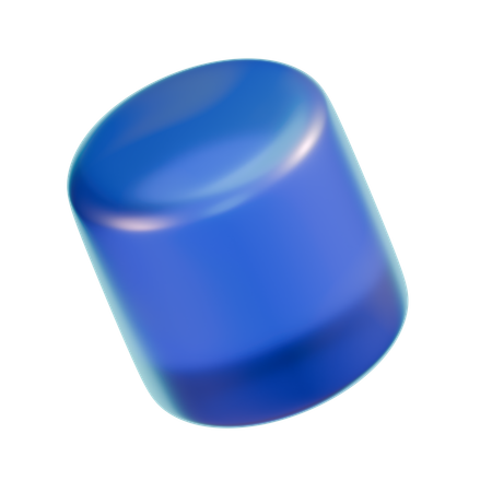 Soft Cylinder  3D Icon