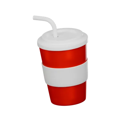 Soft Drink 3 D Icon 3D Icon