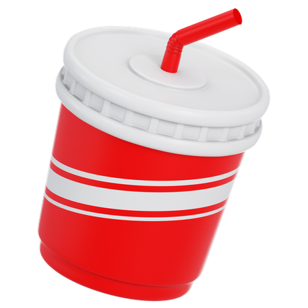 Soft Drink  3D Icon