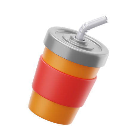 Soft Drink  3D Icon