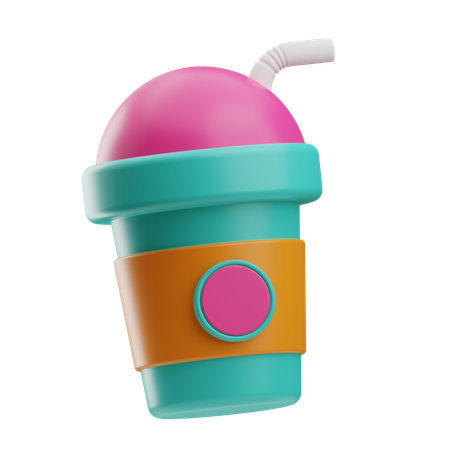 Soft Drink  3D Icon