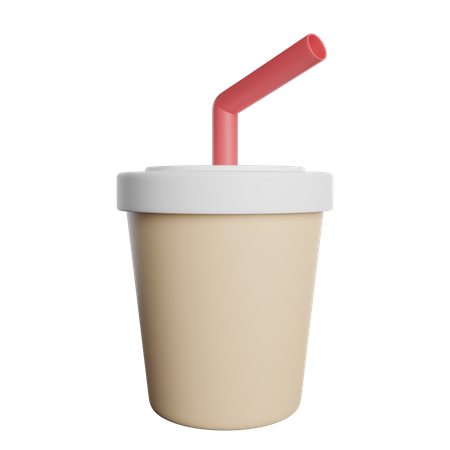 Soft Drink  3D Icon