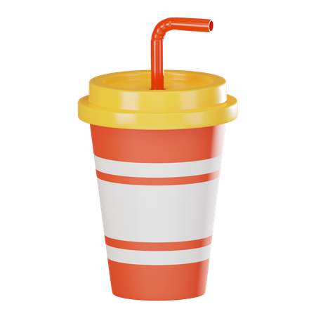 Soft Drink  3D Icon