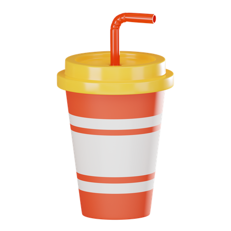 Soft Drink  3D Icon