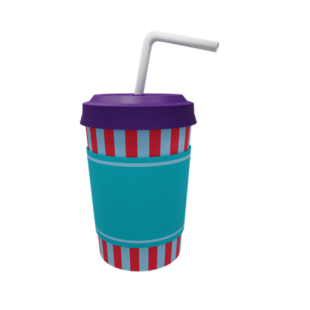 Soft Drink 3D Illustration