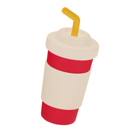 Soft Drink 3 D Movie 3D Icon