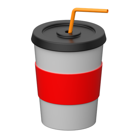Soft drink  3D Icon