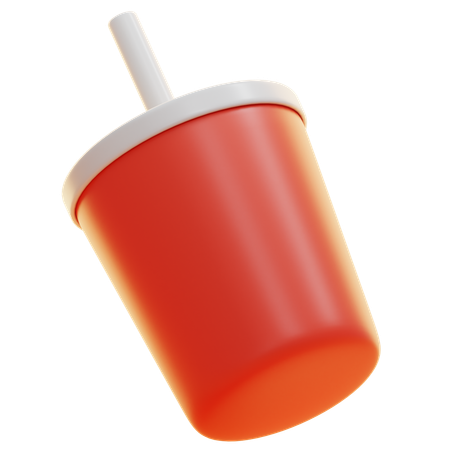 ソフトドリンクカップ  3D Icon