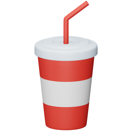 Soft Drink Disposable 3D Icon