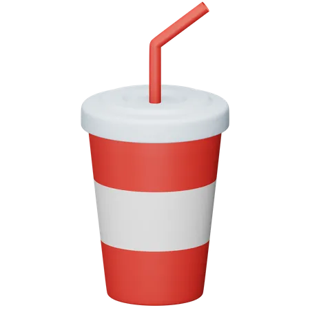 Soft Drink Disposable 3D Icon