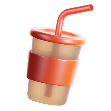 Soft Drinks  3D Icon