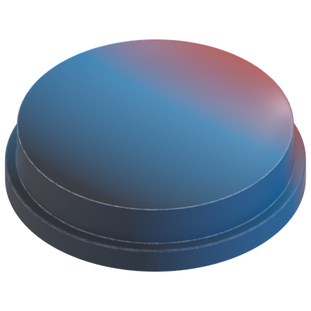 Soft Gradient Button  3D Icon