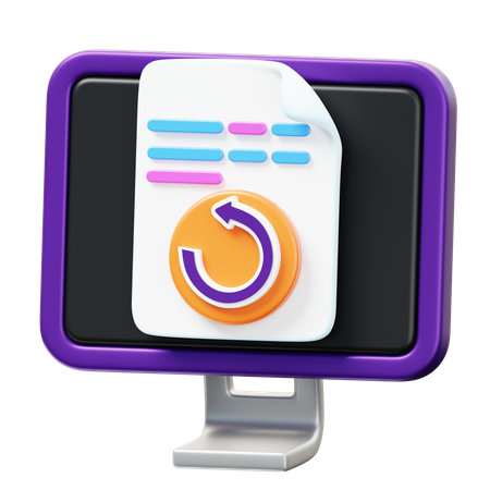 Soft Reset  3D Icon
