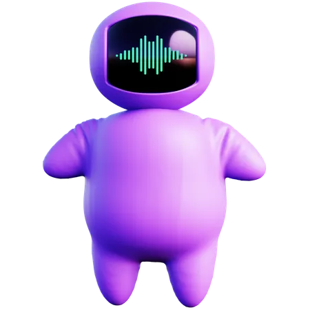 Soft-Robotik-Technologie  3D Icon