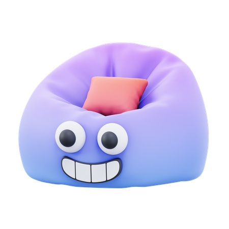 Soft Sofa  3D Icon