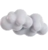 Soft White Cloud Formation