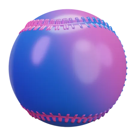 Softball  3D Icon