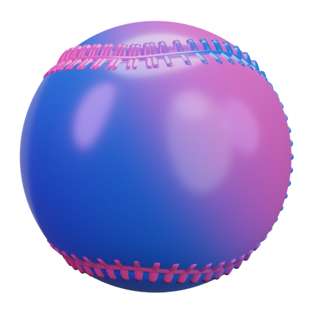 Softball  3D Icon