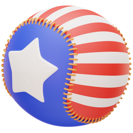 Softball  3D Icon
