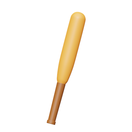 Softball Bat  3D Icon