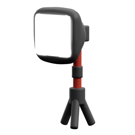 Softbox Lighting  3D Icon