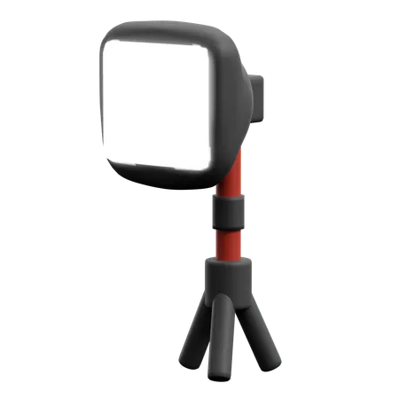 Softbox Lighting  3D Icon