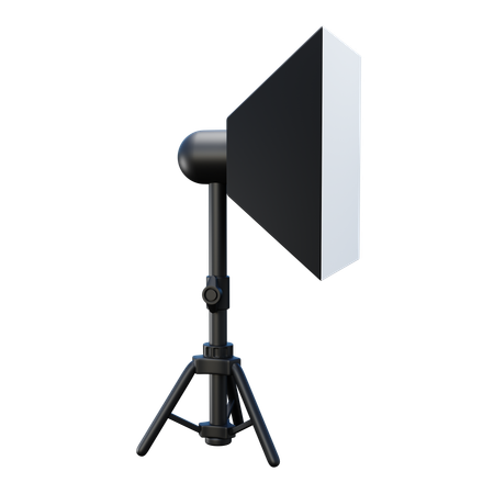 Luz de estudio softbox  3D Icon