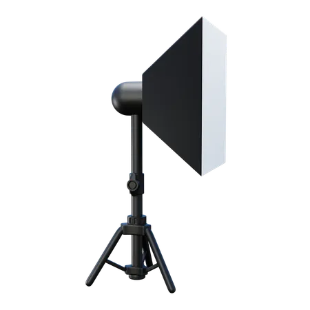 Softbox Studio Light  3D Icon