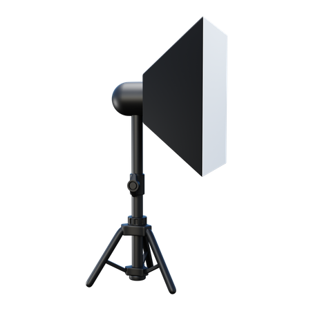 Softbox Studio Light  3D Icon