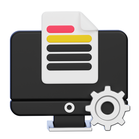 ERP Implementation 3D Icon