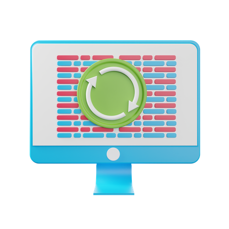 Software-Aktualisierung  3D Icon