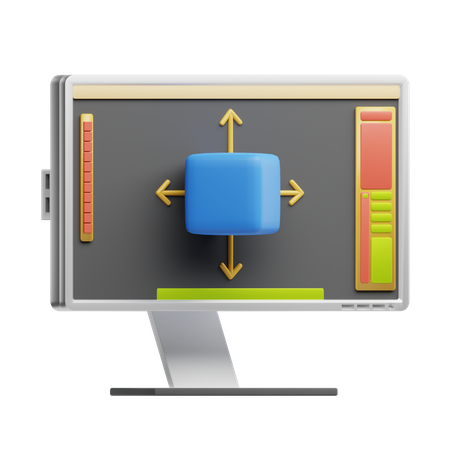 Software CAD  3D Icon