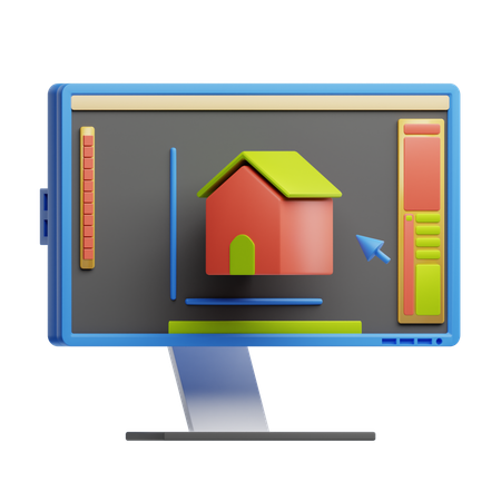 Software cad  3D Icon