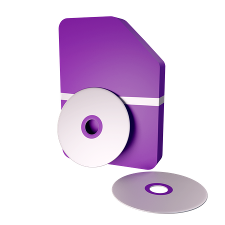 Software Cd  3D Illustration