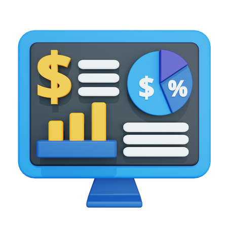 Programa de contabilidad  3D Icon