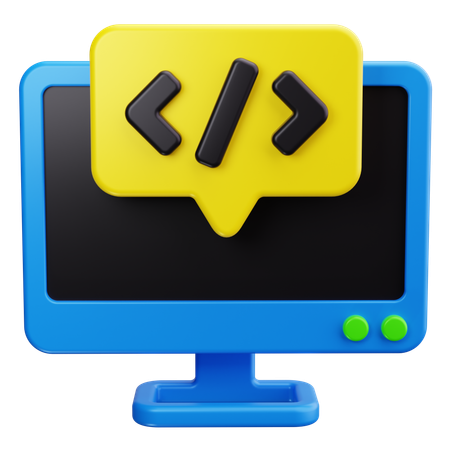 Software Development  3D Icon