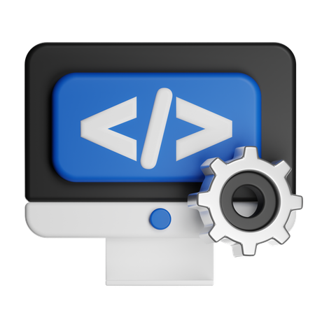 Software Development  3D Icon