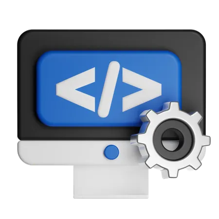 Software Development  3D Icon