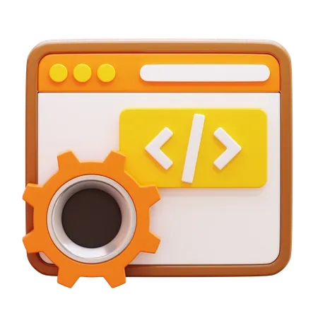 Software Development  3D Icon