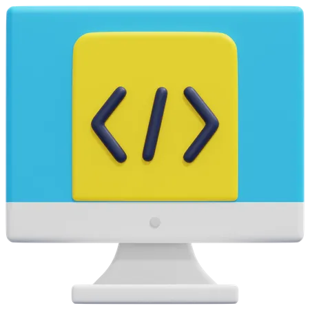 Software Development  3D Icon