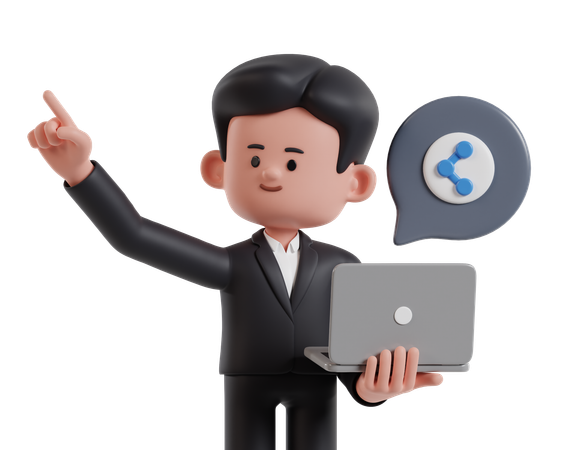Software Engineers Are Sharing Programs Online  3D Icon