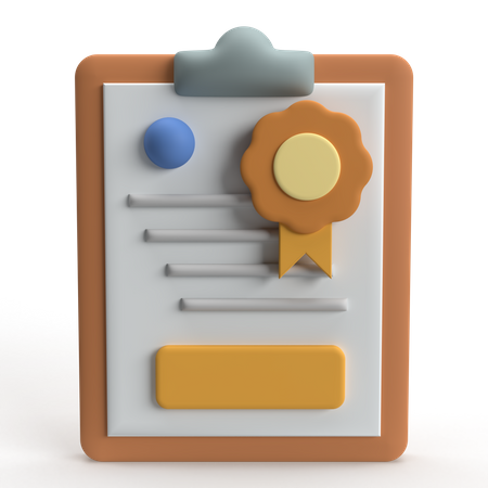 Software Licence  3D Icon