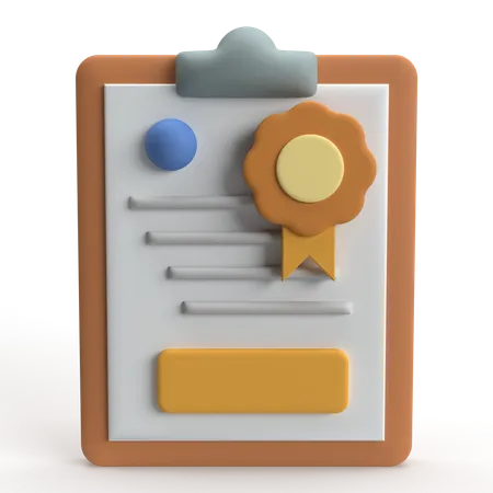 Software Licence  3D Icon