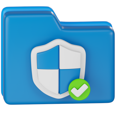 Software Security  3D Icon